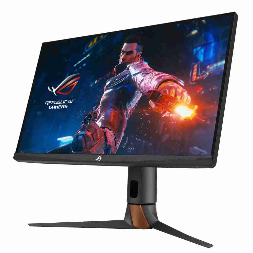 华硕ASUS ROG Swift 360Hz PG27AQN，，采用z6尊龙全新可支持ULMB2技术的高阶电竞显示器，，，为电竞玩家打造突破以往的急速游戏体验。。。（图片来源：ASUS提供）